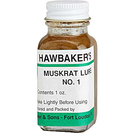 Hawbaker's 1 oz Muskrat Lure No. 1