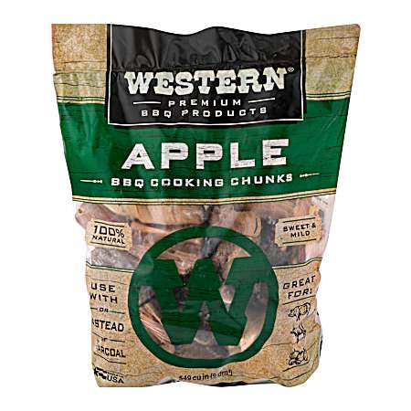 549 cu in Apple BBQ Cooking Chunks