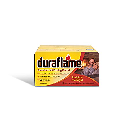 6 lb 4 Hour FireLogs - 6 Pk