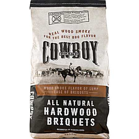 14 lb All Natural Hardwood Charcoal Briquets