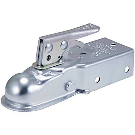 2,500 lb Zinc Plated Tongue Trailer Coupler
