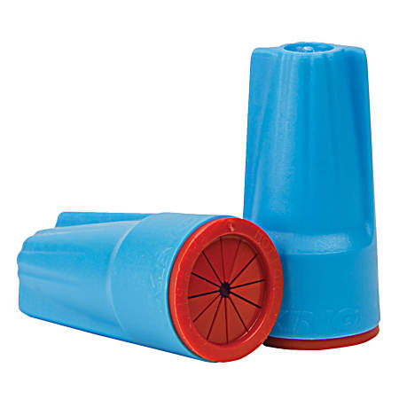 Dry Conn Aqua/Red Waterproof Wire Connectors - 20 Pk