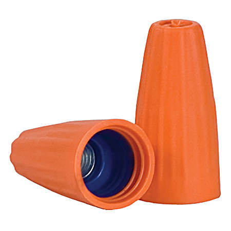 Orange/Blue Gorilla Nuts Wire Connectors - 100 Pc