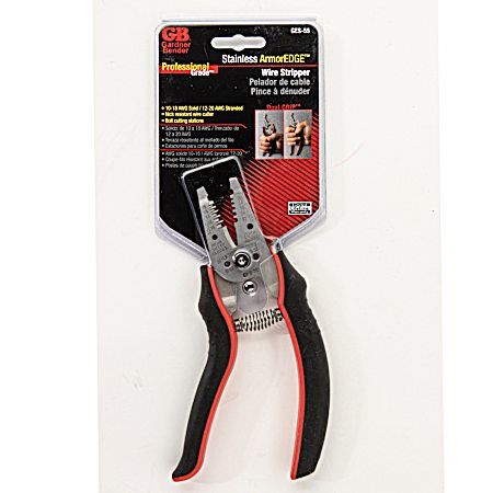 ArmorEDGE Wire Stripper 10-18 AWG Stainless 1/Clam 5 Clams/Master
