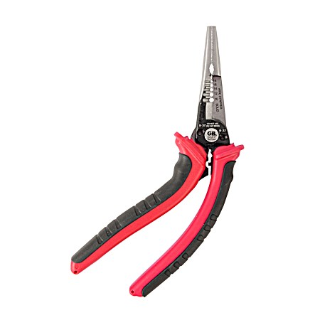 ArmorEDGE Long Nose Wire Stripper Curved Handle 1 Pc/Clam 5 Clams/Master