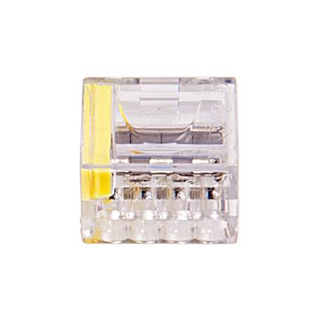 PushGard 4-Port Push-In Wire Connectors - 10 Pk