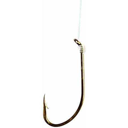 Plain Shank Snelled Hook