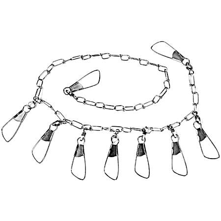 46 in Nine Snap Chromium Chain Stringer