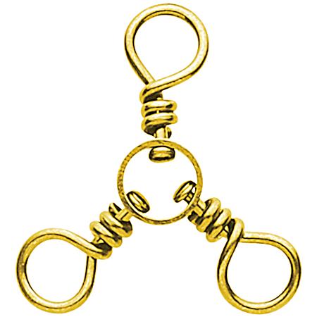 Brass 3-Way Swivel