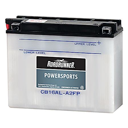 Low Maint / H-P Grp 16 12 Mo Dry Power Sport Battery