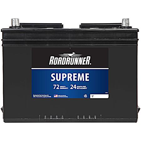 Road Runner Supreme Power Battery Grp 27 72 Mo 840 CCA