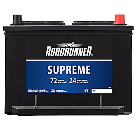 Road Runner Supreme Power Battery Grp 36r 72 Mo 650 CCA