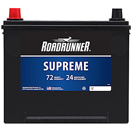 Road Runner Supreme Power Battery Grp 86 72 Mo 690 CCA