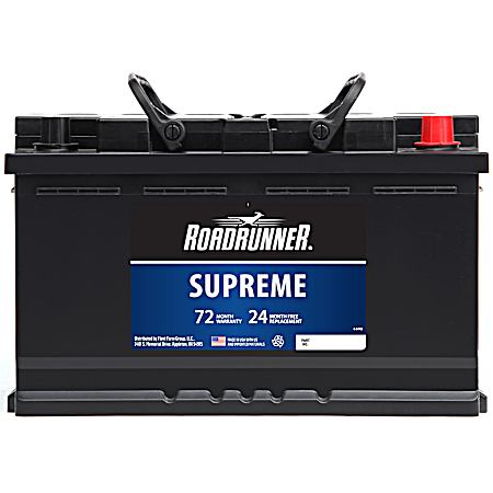 Road Runner Supreme Power Battery Grp 94r 72 Mo 790 CCA