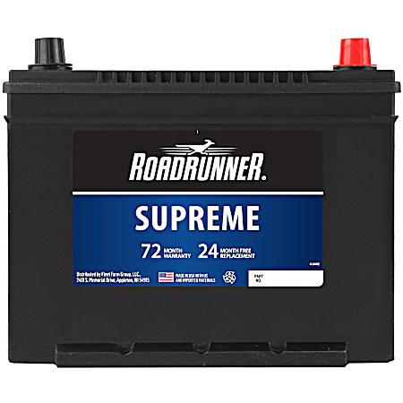 Supreme Automotive Battery - Group 124, 700 CCA