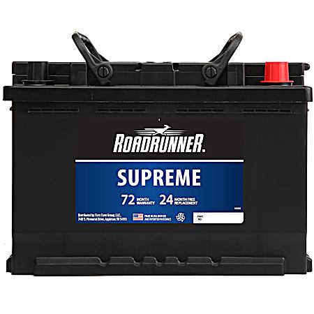 Supreme Automotive Battery - Group 48, 730 CCA