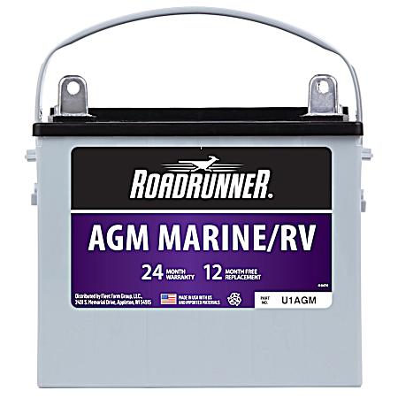 AGM Ace Marine / RV Battery Grp U1 24 Mo 200 CCA