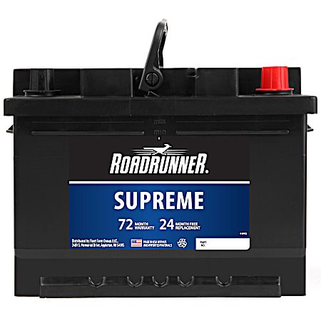 Supreme Automotive Battery - Group 96R, 600 CCA