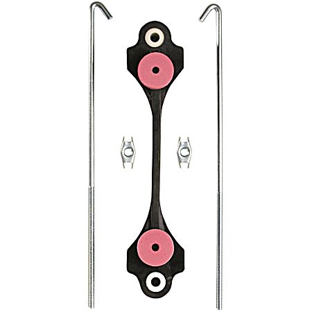 6.875 in Rubber Battery Hold-Down Kit w/ Nuts & Bolts