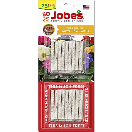 Flowering Plant Food Spike Fertilizer - 50 Pk