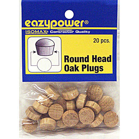 Round Head Oak Plugs