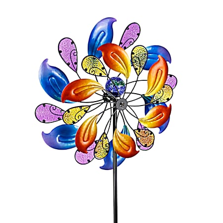 Large Plumier Dual-Motion Wind Wheel