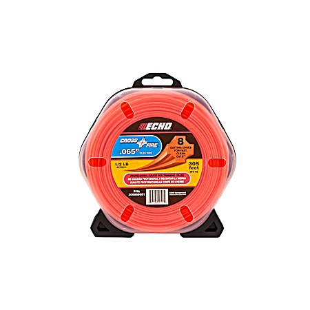 0.065 in x 305 ft Cross-Fire 1/2 lb Trimmer Line