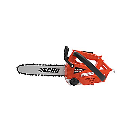 eFORCE 56V 12 in Orange Brushless Cordless Battery Top Handle Chainsaw w/ 2.5 Ah Battery & Charger
