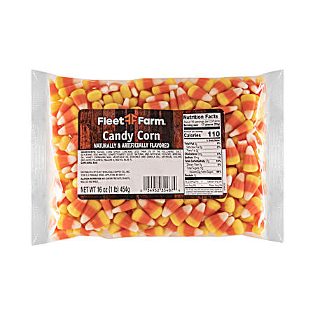 16 oz Candy Corn Vanilla Candy Bits