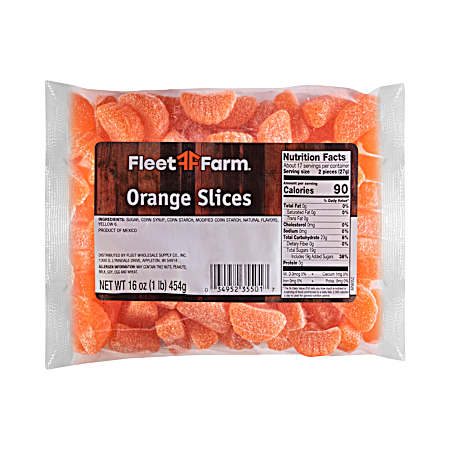16 oz Orange Slices