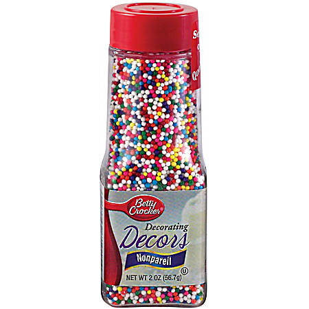 Decorating Decors Nonpareil Sprinkles