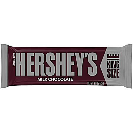 2.6 oz King Size Milk Chocolate Candy Bar