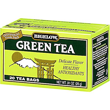 Classic All Natural Green Tea Bags - 20 Pk