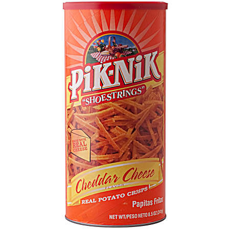 8.5 oz Cheddar Cheese Flavor Shoestring Potatoes