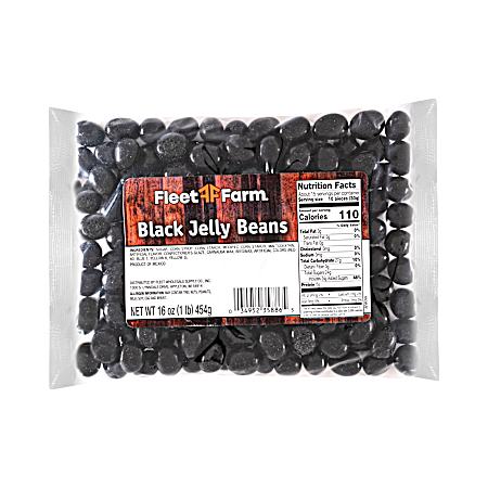 16 oz Jelly Beans Licorice Flavored Soft Chewy Candy