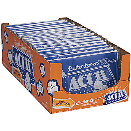 2.75 oz Butter Lovers Microwave Popcorn 18 Pk