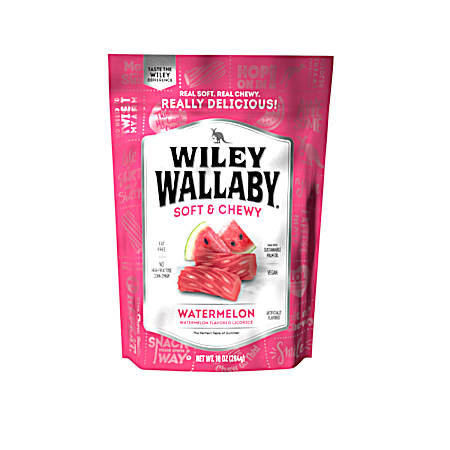 10 oz Australian Style Gourmet Watermelon Licorice Candy Pieces