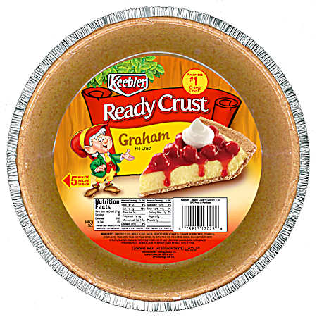 Ready Crust Graham Pie Crust -  6 Oz.