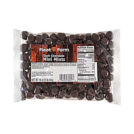 16 oz Dark Chocolate Mini Mints