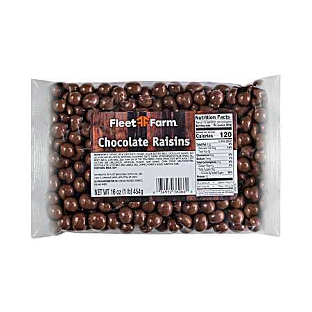 16 oz Chocolate Raisins