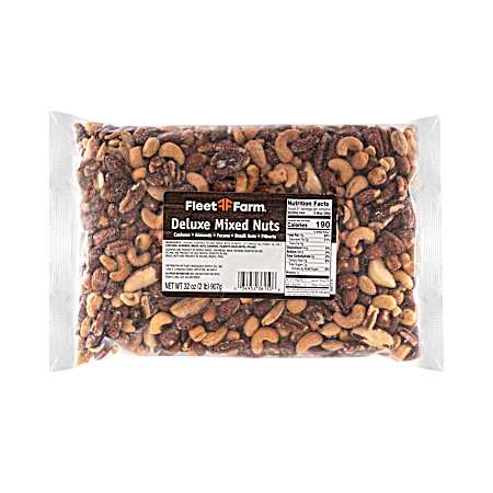 32 oz Deluxe Mixed Nuts (No Peanuts)