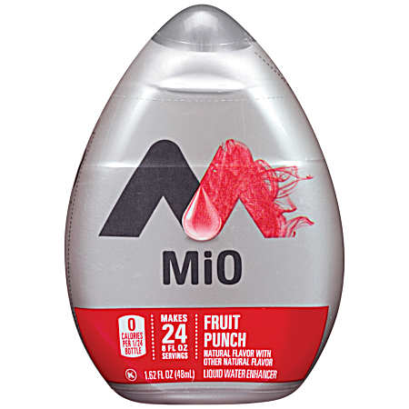 1.62 oz Fruit Punch Zero Calorie Liquid Water Enhancer