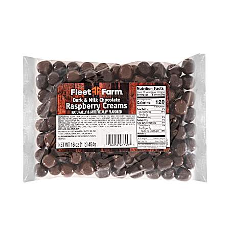 16 oz Chocolate Raspberry Creams