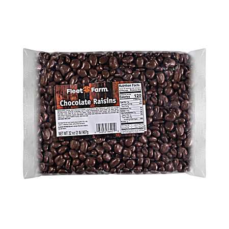 32 oz Chocolate Raisins