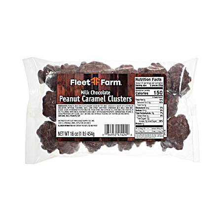 Milk Chocolate Peanut Caramel Clusters