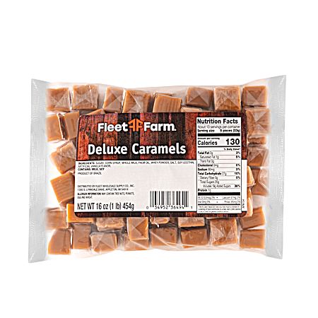 16 oz Deluxe Caramels