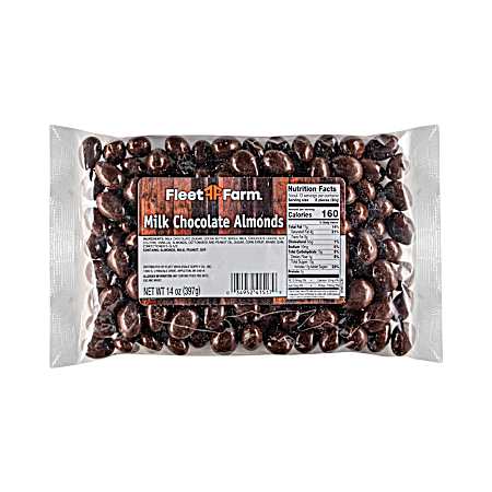 14 oz Milk Chocolate Almonds