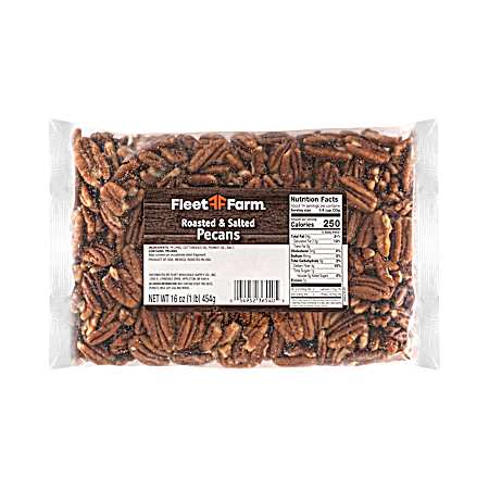 16 oz Roasted & Salted Pecans