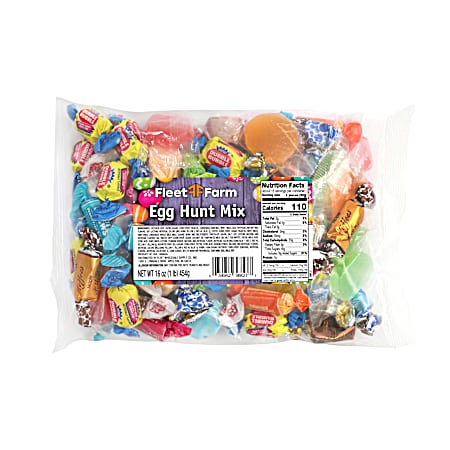 Egg Hunt Mix 16 oz Assorted Flavored Chewy Candy