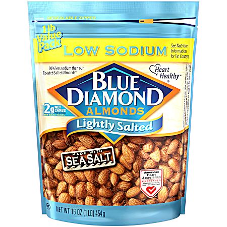 16 oz Lightly Salted w/ Sea Salt Almonds